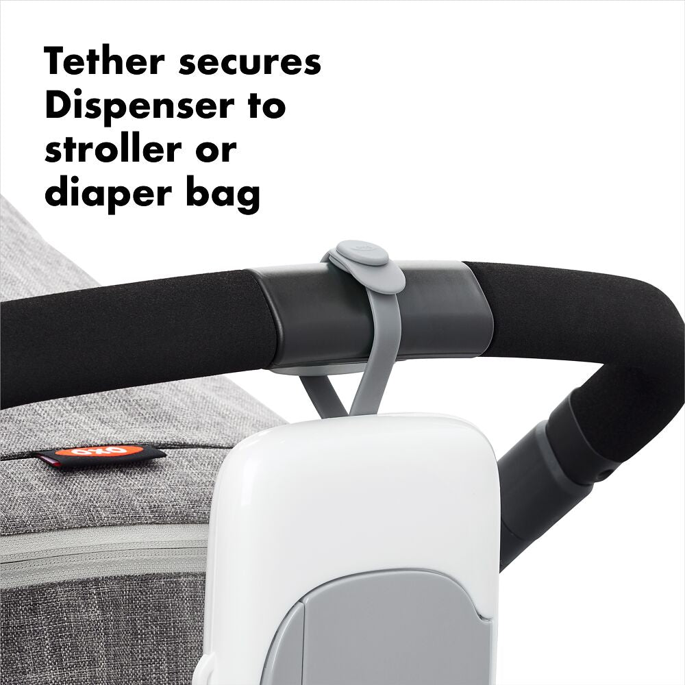 OXO TOT 2-Pack On-the-Go Wipes Dispenser, Gray H5