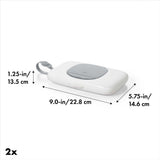 OXO TOT 2-Pack On-the-Go Wipes Dispenser, Gray H5
