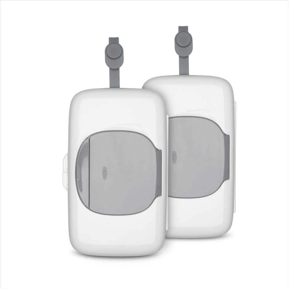 OXO TOT 2-Pack On-the-Go Wipes Dispenser, Gray H5