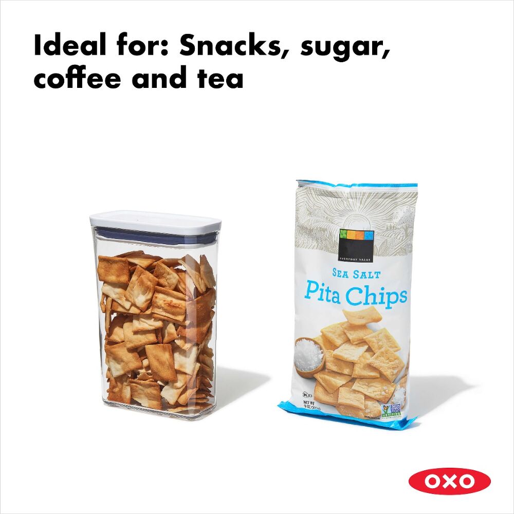 POP Container - Slim Rectangle Medium (1.9 Qt.) H1