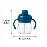 Transitions 6 Oz Soft Spout Sippy Cup with Removable Handles V6