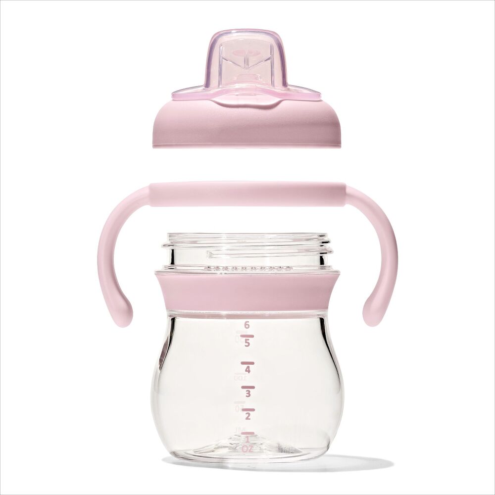 Transitions 6 Oz Soft Spout Sippy Cup with Removable Handles V6