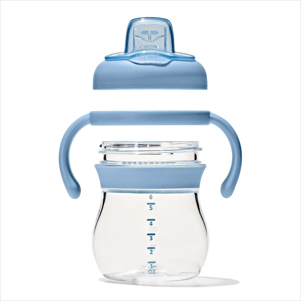 Transitions 6 Oz Soft Spout Sippy Cup with Removable Handles V6