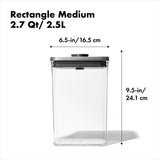 POP Container - Rectangle Medium (2.7 Qt/2.6 L) I2