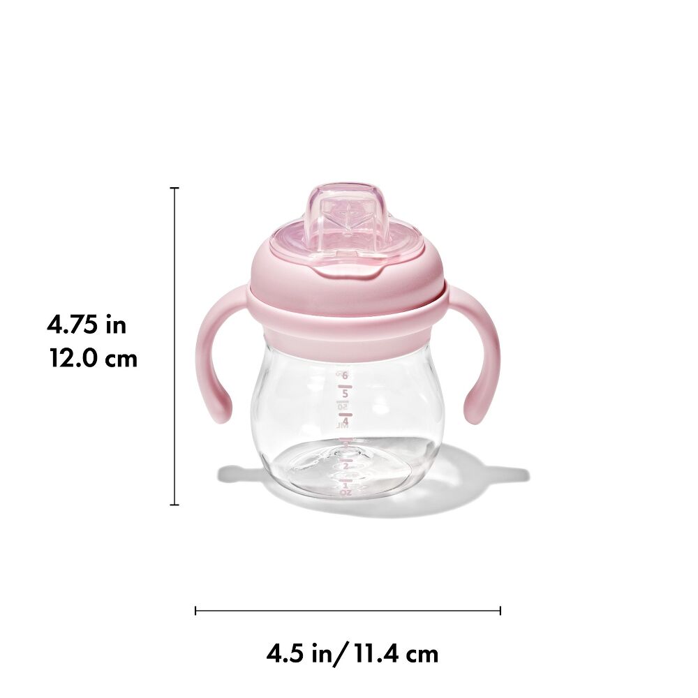 Transitions 6 Oz Soft Spout Sippy Cup with Removable Handles V6