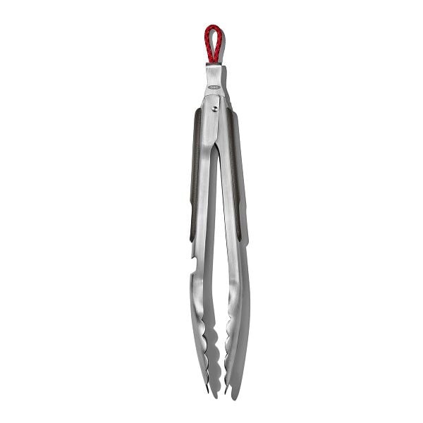 OXO Outdoor 10.5in Camp Stove Tongs with Bottle Opener B9