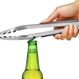 OXO Outdoor 10.5in Camp Stove Tongs with Bottle Opener B9