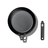 Carbon Steel With Removable Handle 10in Pan U0