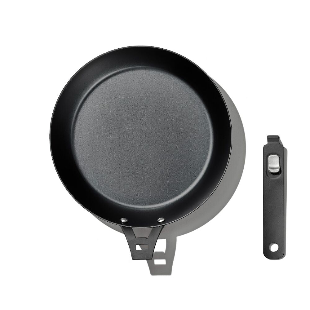 Carbon Steel With Removable Handle 10in Pan U0
