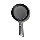 Carbon Steel With Removable Handle 10in Pan U0