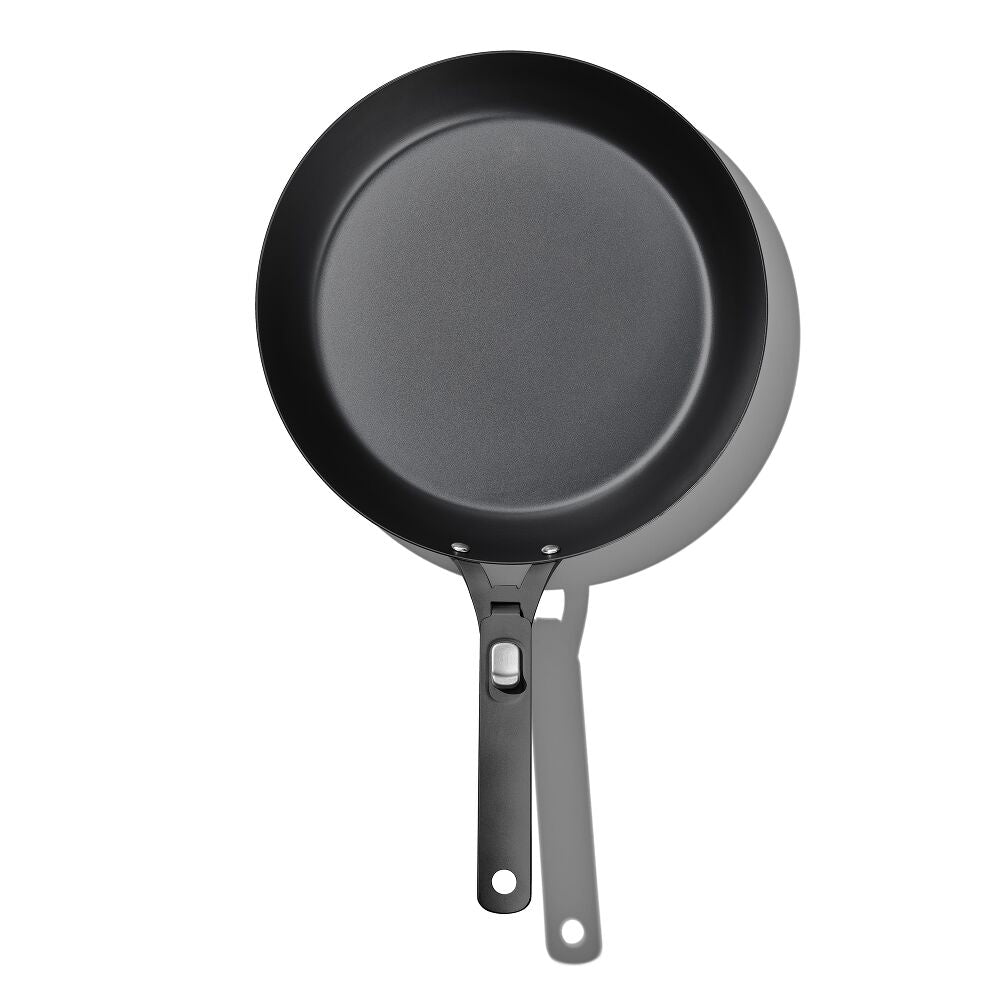 Outdoor 12-inch Carbon Steel Pan with Removable Handle P8