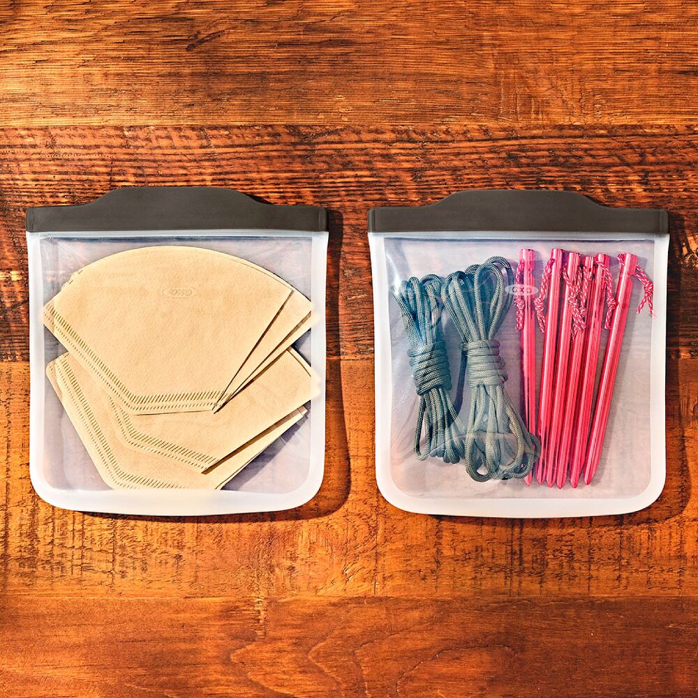 Outdoor Silicone Reusable Sandwich Bag (28 oz) H4