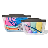 Outdoor Silicone Reusable Stand Up Bag Half Gallon (64 oz) R9