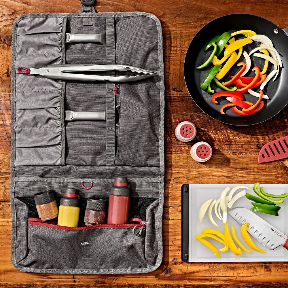 Outdoor Camp Kitchen Tool Roll K4
