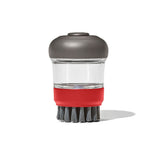 Outdoor Soap Dispensing Dish Brush with Storage Case N0