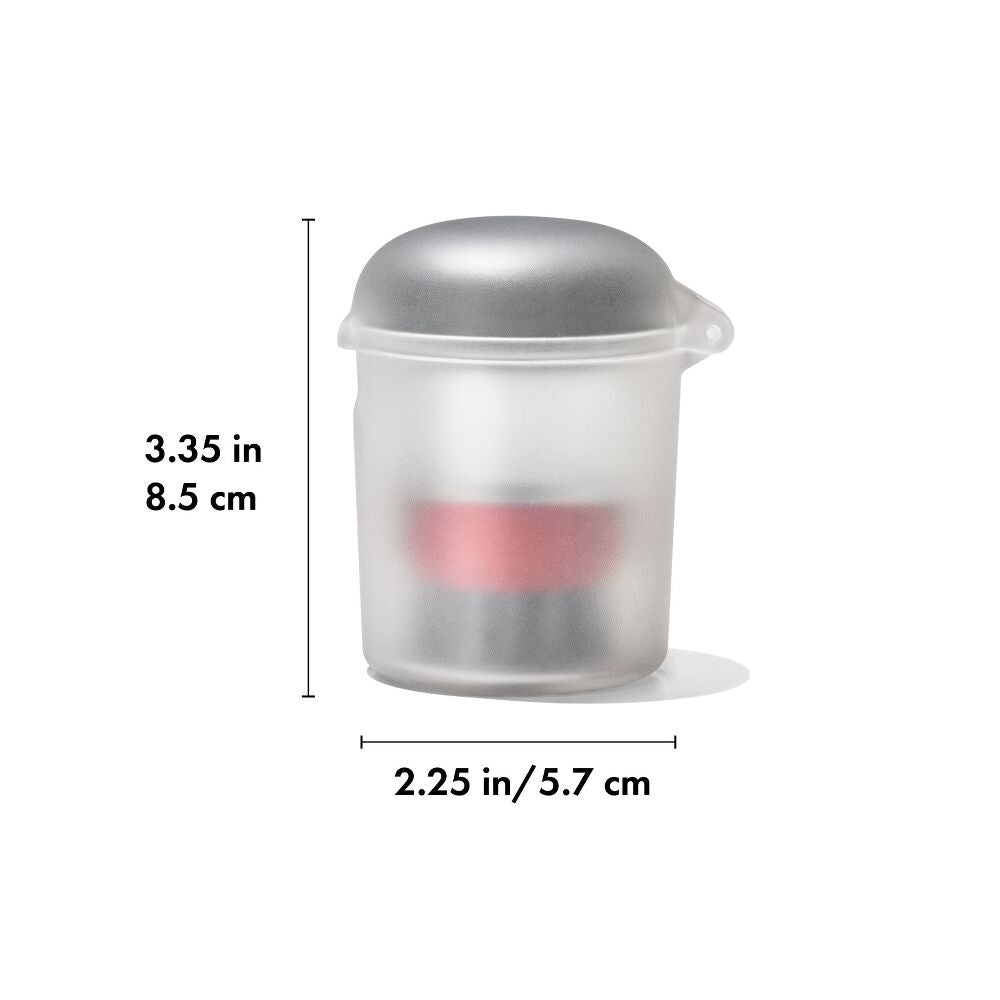 Outdoor Soap Dispensing Dish Brush with Storage Case N0