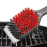 Outdoor Nylon Grill Brush Set of 2 Replacement Heads A7