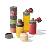 Outdoor 7-Piece Spice Shaker & Squeeze Bottle Set E6