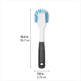 Nylon Bristle Dish Brush with Refills M1