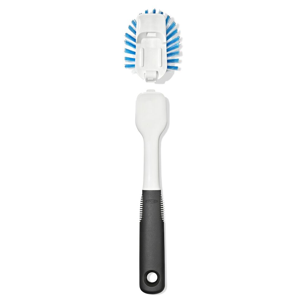 Nylon Bristle Dish Brush with Refills M1