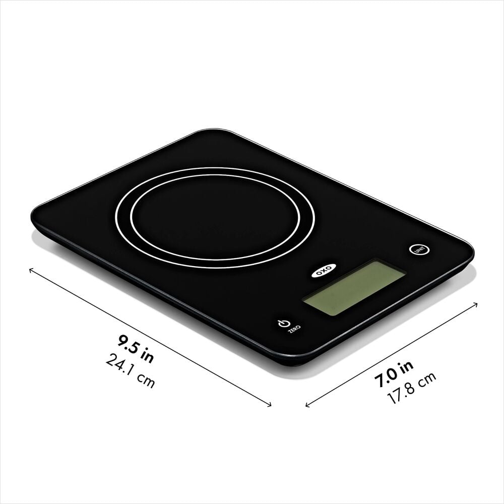 OXO Good Grips 22 lb Everyday Glass Food Scale G9