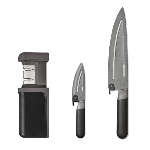 3-Piece Knife & Sharpener Set B9