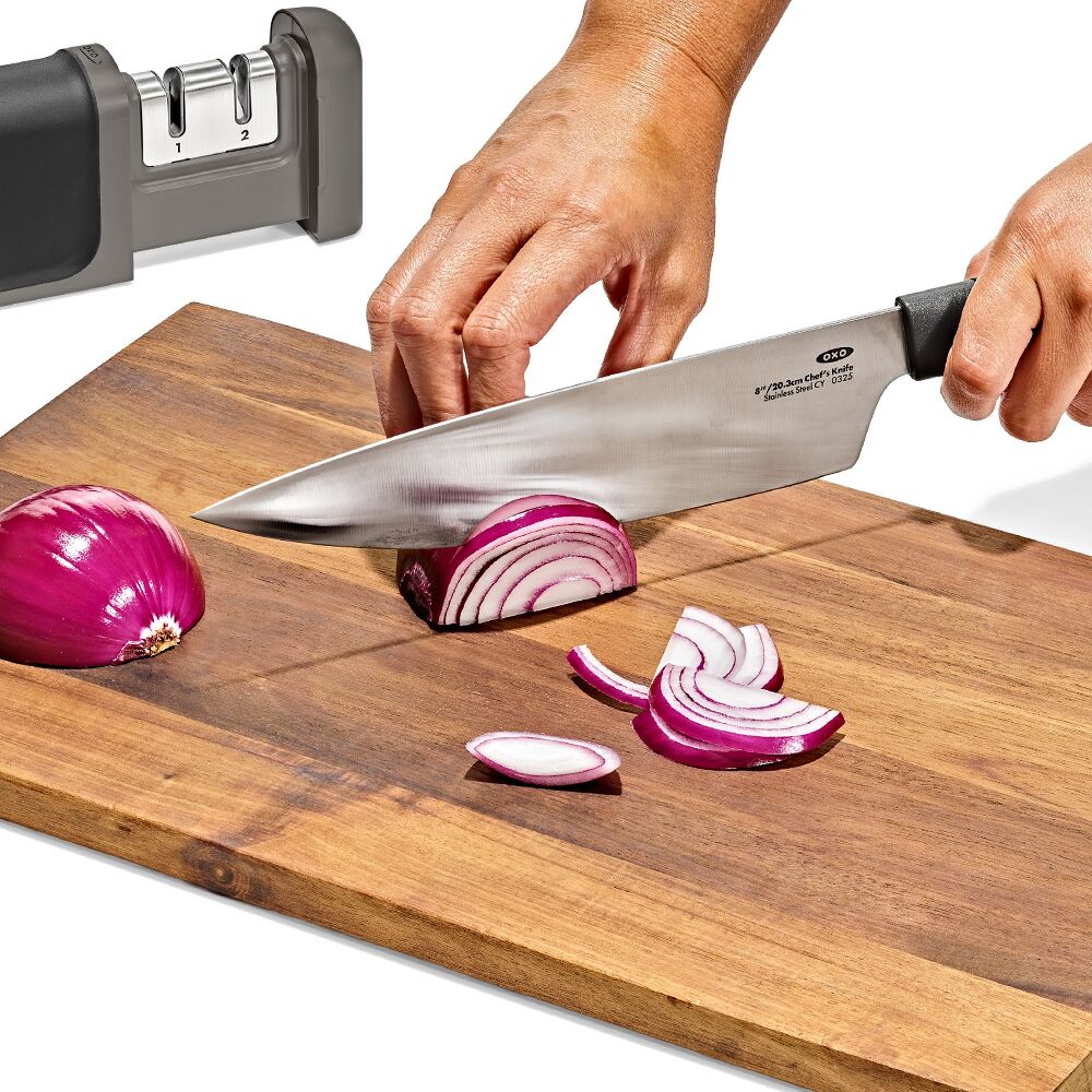 3-Piece Knife & Sharpener Set B9