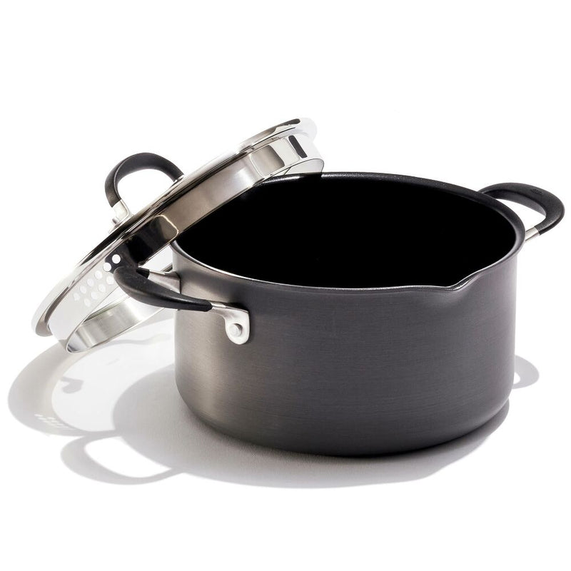 Non-Stick 6-Quart Stock Pot with Lid J8