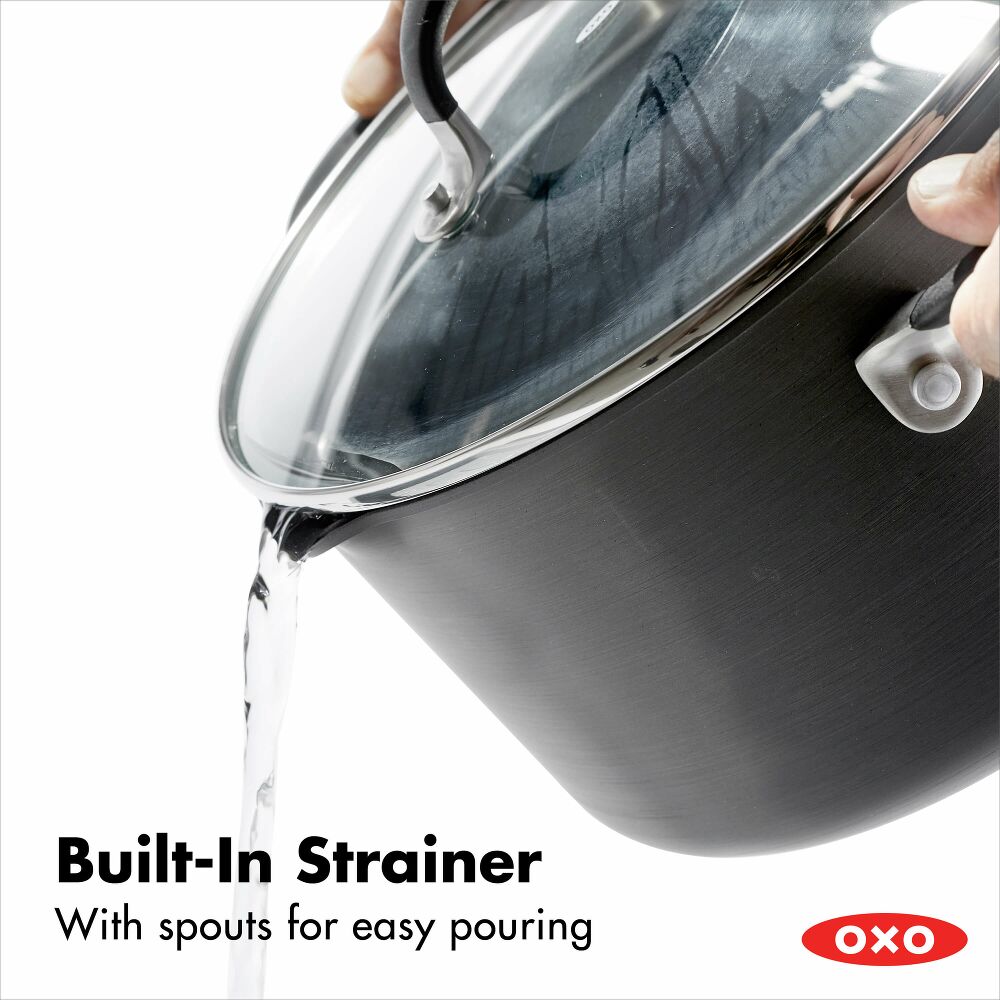Non-Stick 6-Quart Stock Pot with Lid J8