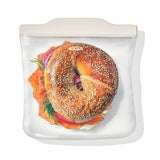 Silicone Reusable Bag -  4 Piece Lunch Set - Oat/Lagoon K3
