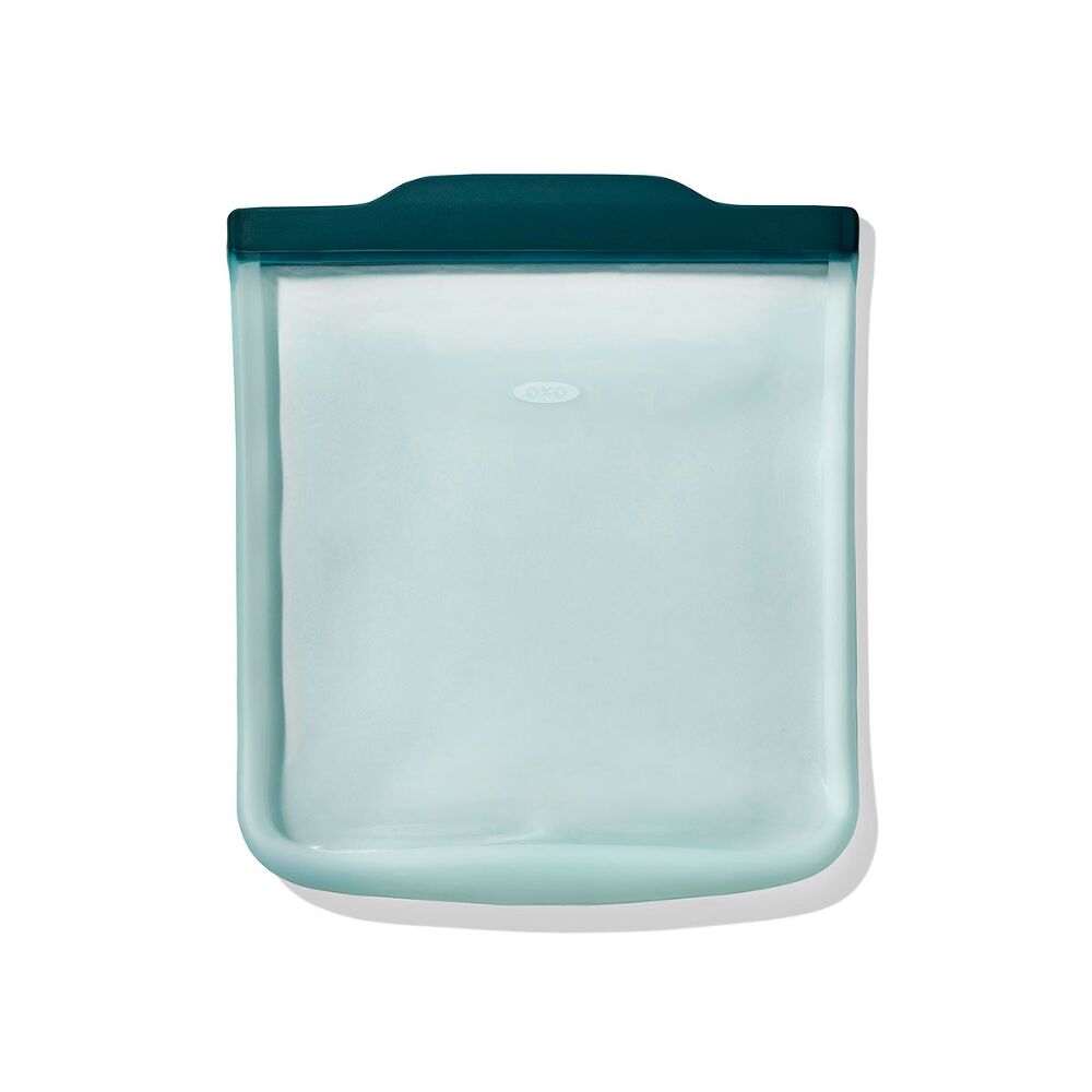 Silicone Reusable Bag - 4 Piece Starter Set - Oat/Lagoon X0
