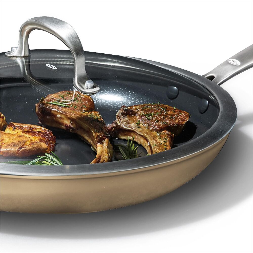 OXO Enhanced Non-Stick 12-Inch Frypan with Lid B1