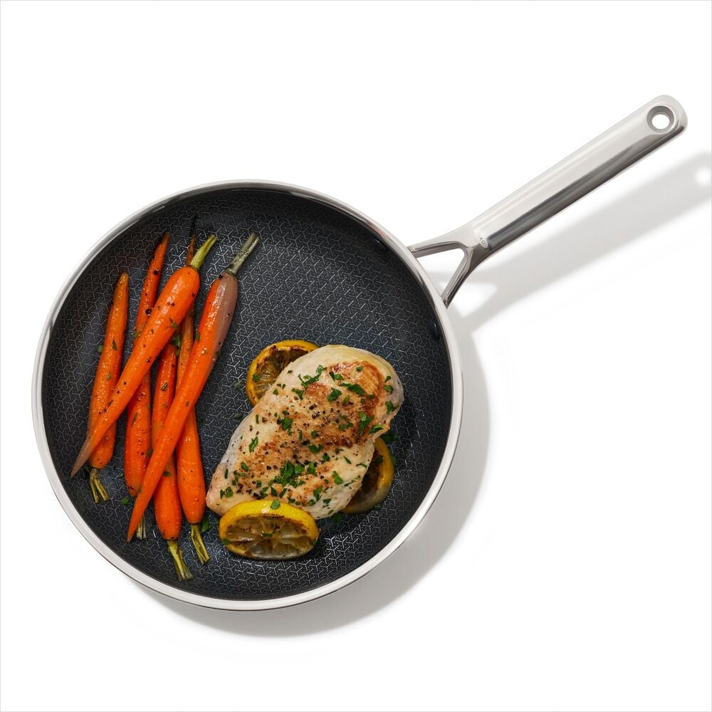 Trident Hybrid Non-Stick Stainless Steel 10 in Fry Pan R8