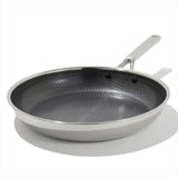 Trident Hybrid Non-Stick Stainless Steel 12 in Fry Pan N6