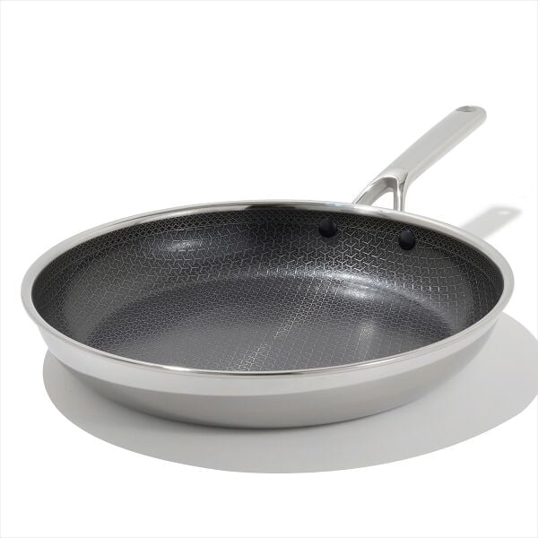 Trident Hybrid Non-Stick Stainless Steel 12 in Fry Pan N6