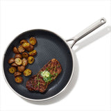 Trident Hybrid Non-Stick Stainless Steel 12 in Fry Pan N6