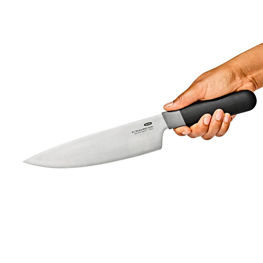 8 in Chefs Knife with Locking Sheath S7