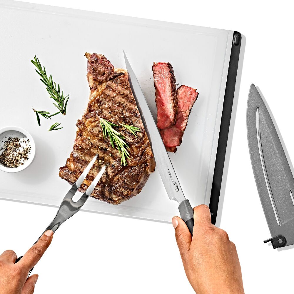 8 in Chefs Knife with Locking Sheath S7