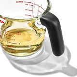 2 Cup Glass Measuring Cup with Lid S7