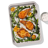 Non-Stick Pro Ceramic Coated Metal Bakeware Half Sheet Pan A0