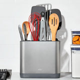 Adjustable Stainless Steel Utensil Holder - Large C3
