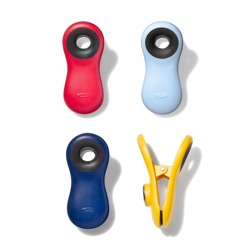 Magnetic All-Purpose Clips - 4-Pack - assorted colors N0