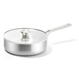Stainless Steel Mira Series 3.3qt Saute And Lid T8