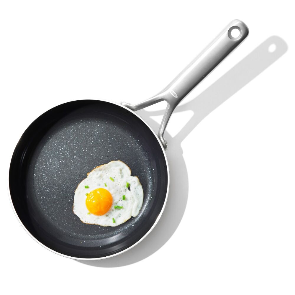 Stainless Steel Mira Series 8in Frypan - Ceramic L4