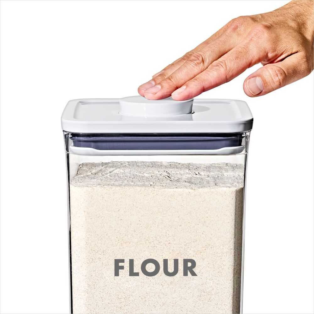 2-Piece Prelabeled POP Container Set with Scoop E9