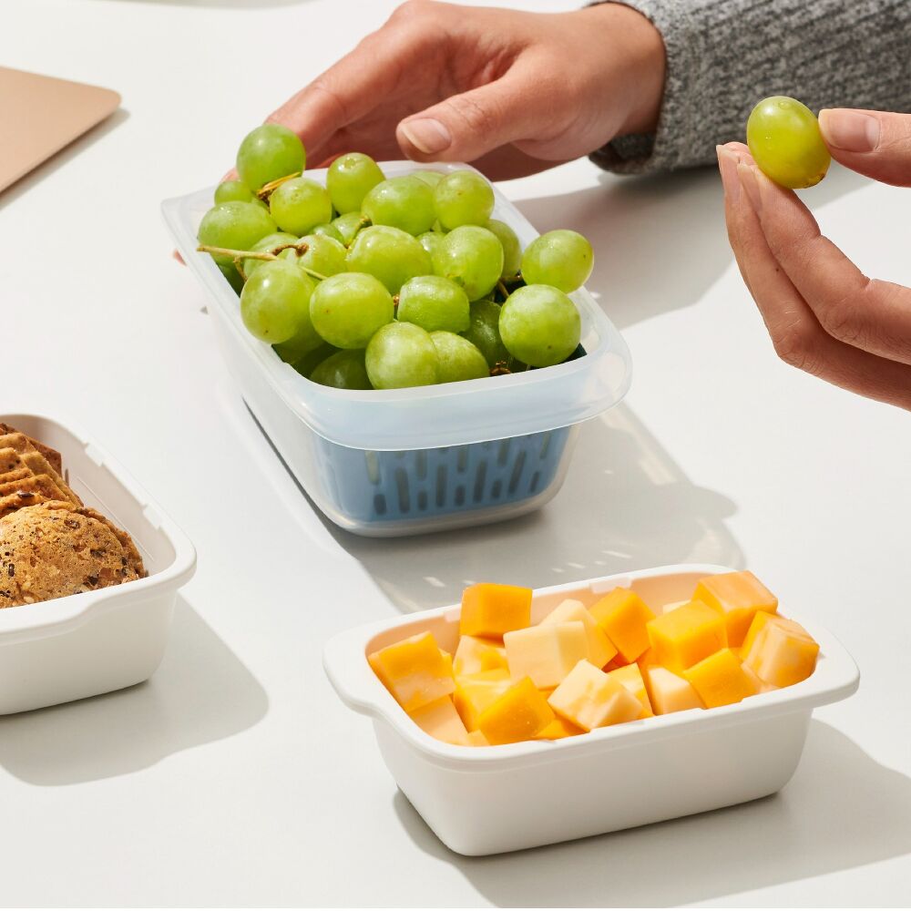 Prep & Go Container with Colander E1