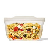 Silicone Reusable Bag - Stand-Up Quart (32 oz) - Oat Q5