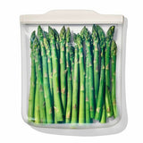 Silicone Reusable Bag - Half Gallon Bag (64 oz) - Oat B2