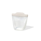 Silicone Reusable Bag - Stand-Up Cup (8 oz) - Oat W6