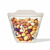 Silicone Reusable Bag - Stand-Up Cup (8 oz) - Oat W6